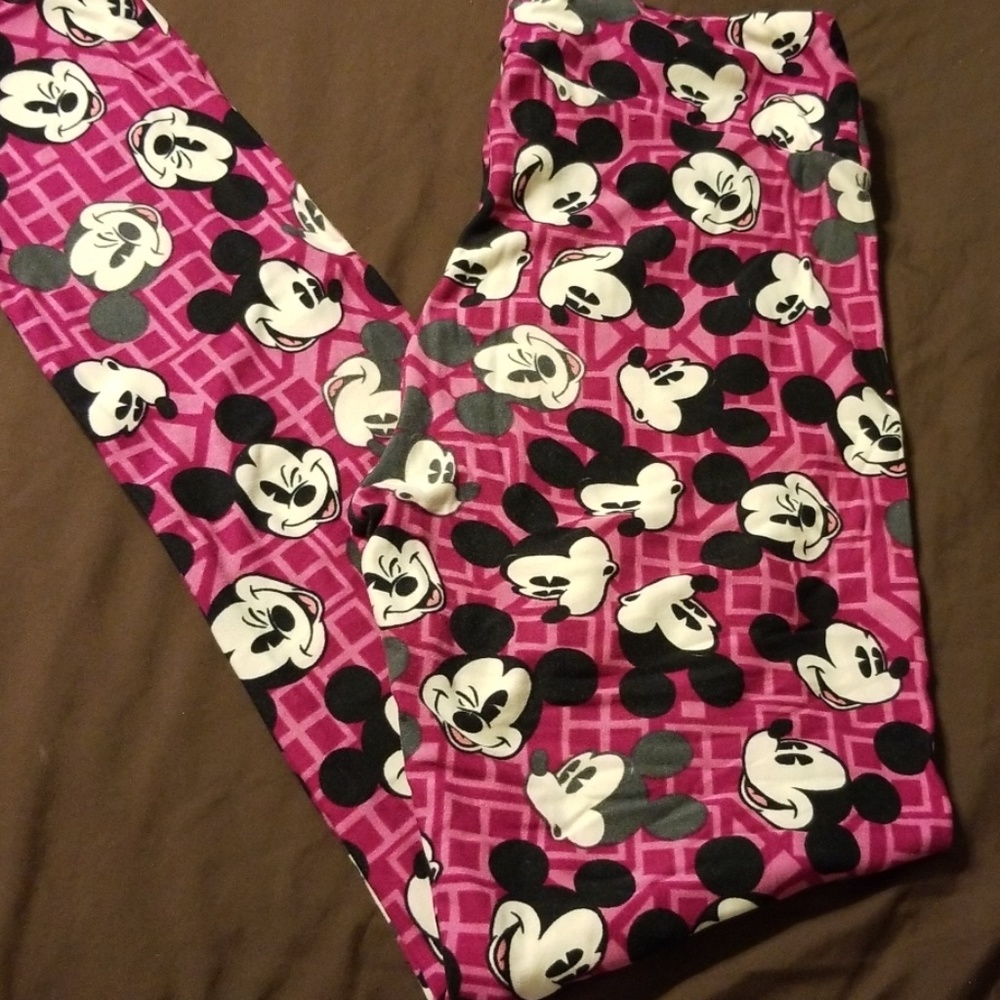 One Size Mickey Mouse Lularoe leggings